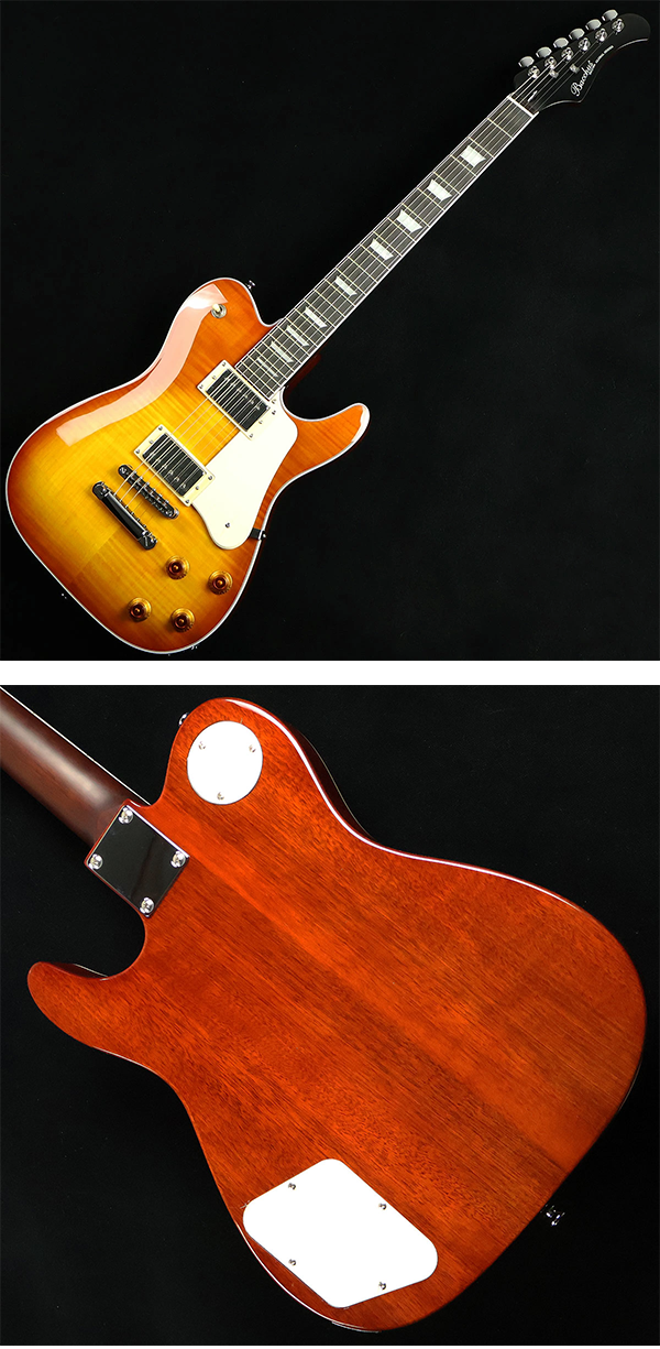 新品 エレキギター バッカス Bacchus BARON-FM FB