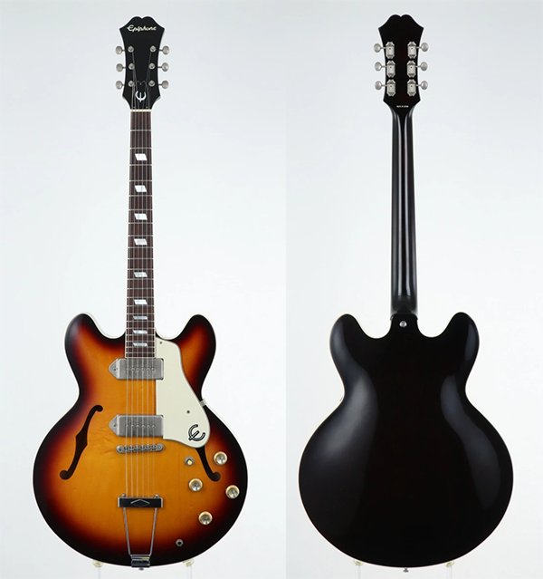 中古 エレキギター エピフォン カジノ Epiphone MIJ CASINO Orange Label 1996年製