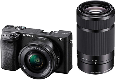 新品 ミラーレス一眼 カメラ α6400 ソニー Sony ダブルズーム 16-50mm 55-210mm