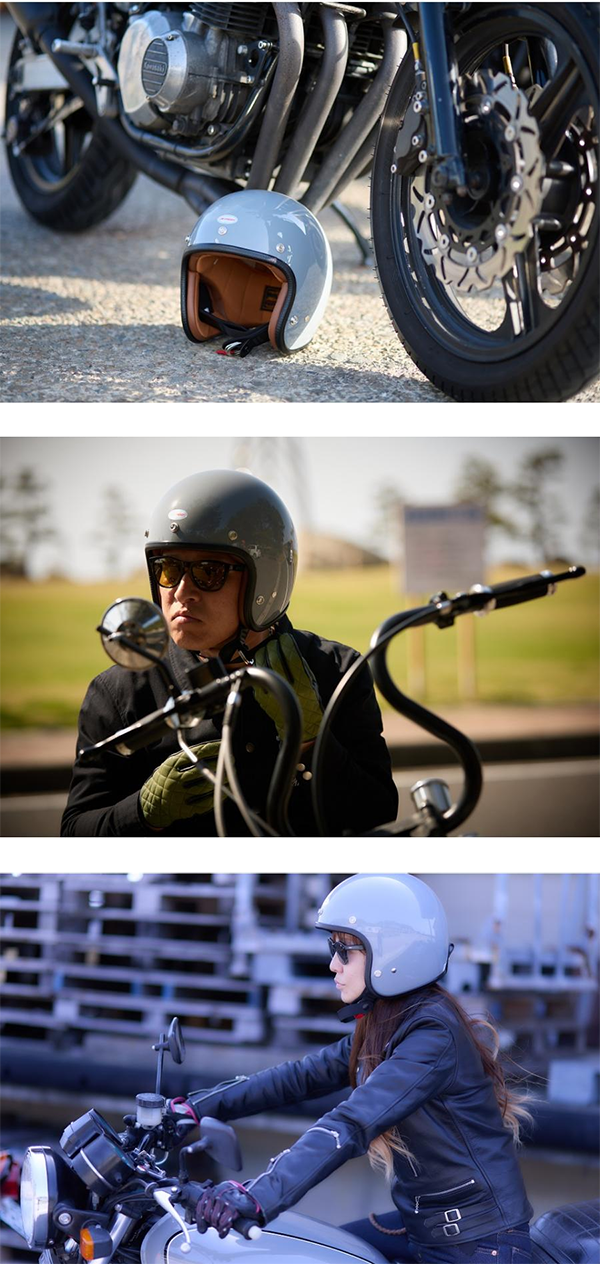 スモール ジェット ヘルメット デルトロン500 DELTRON500 グレー HORIZON HELMET