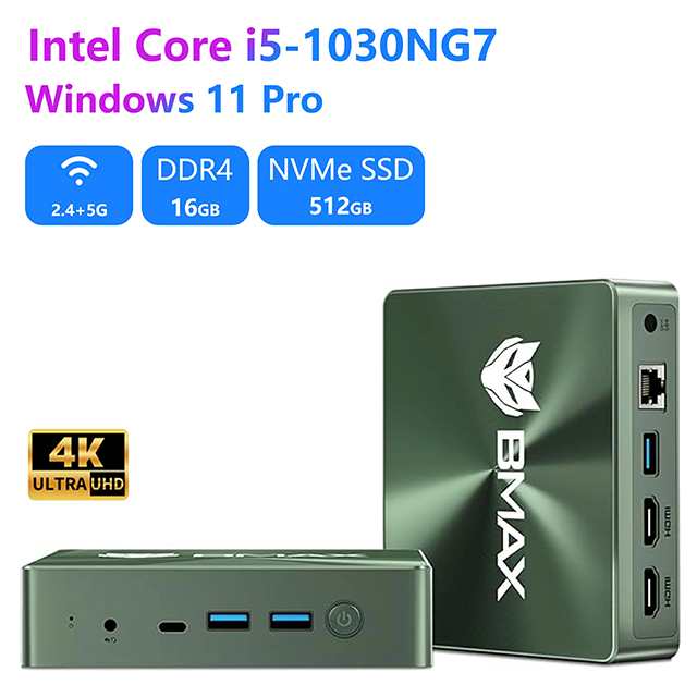 新品 ミニデスクトップパソコン PC BMAX B6PRO 10世代 Core i5 3画面出力 Windows11 Pro