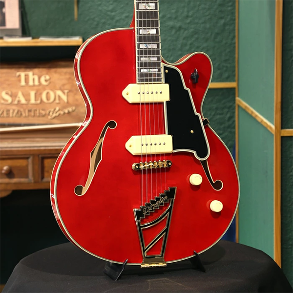 新品 エレキギター フルアコ ディアンジェリコ D'Angelico Excel 59 Cherry