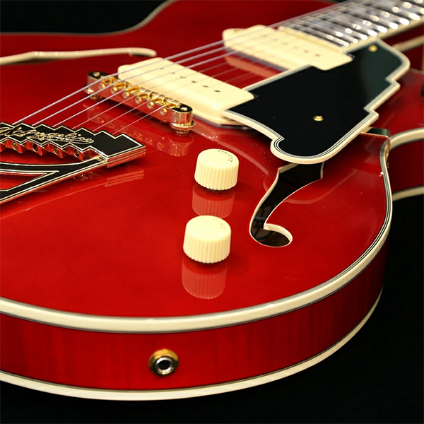 新品 エレキギター フルアコ ディアンジェリコ D'Angelico Excel 59 Cherry