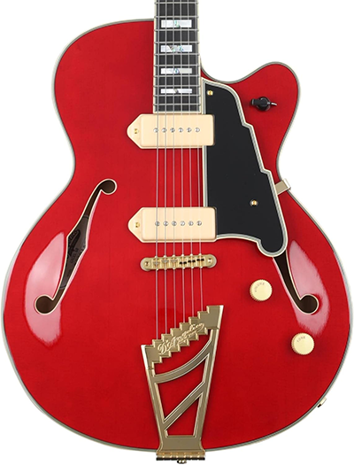 新品 エレキギター フルアコ ディアンジェリコ D'Angelico Excel 59 Cherry