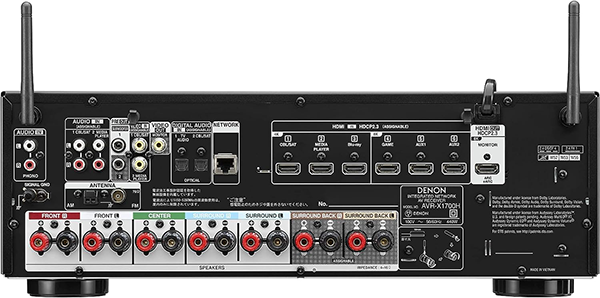 プリメインアンプ AVサラウンドレシーバー AVR-X1700H DENON デノン