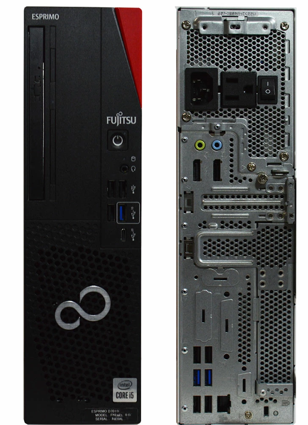 中古 デスクトップパソコン PC 富士通 ESPRIMO D7011 10世代 Core i5 Windows11 Pro