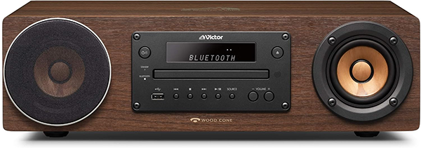 ウッドコーン CD コンポ EX-D6 LK-EX10 Victor ビクター