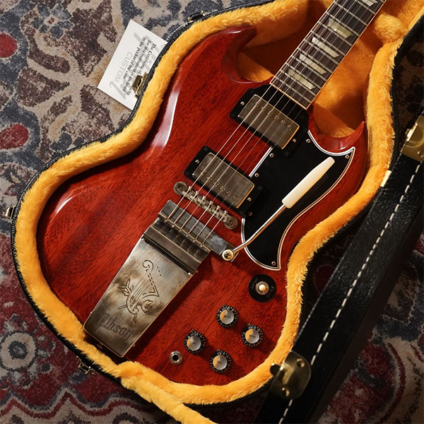 新品 エレキギター ギブソン Gibson Custom Shop 1964 SG Standard Reissue w/Maestro Vibrola VOS