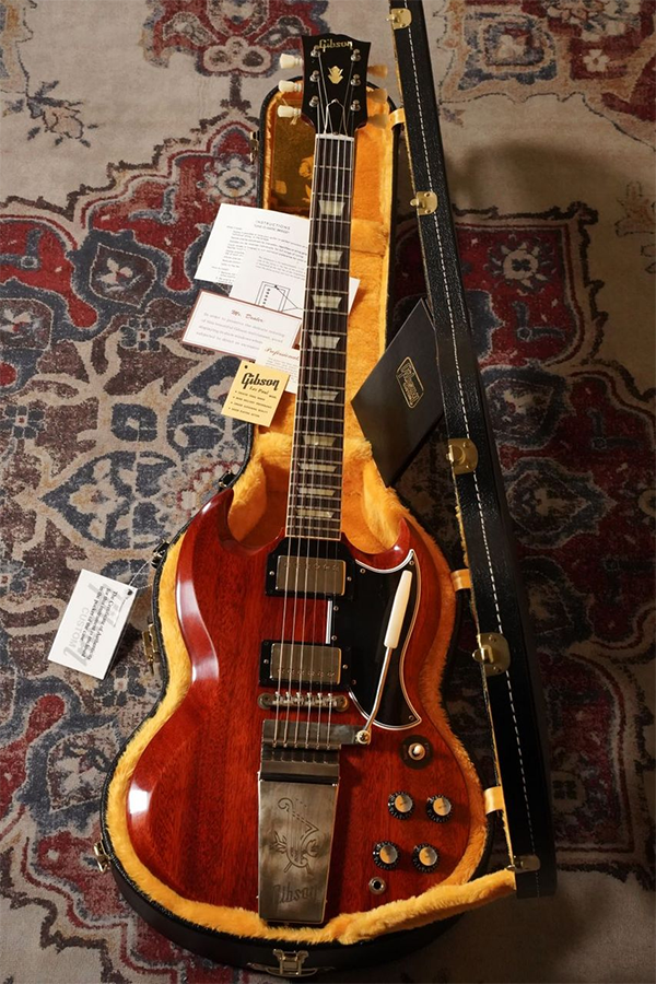 新品 エレキギター ギブソン Gibson Custom Shop 1964 SG Standard Reissue w/Maestro Vibrola VOS