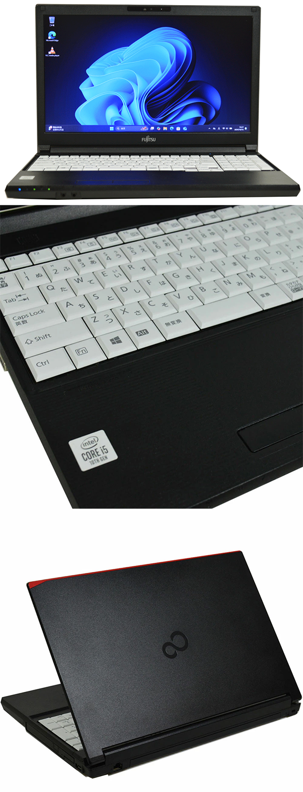 中古 ノートパソコン PC 富士通 LIFEBOOK A5510 10世代 Core i5 Wi-Fi6 Windows11 Pro 15.6型