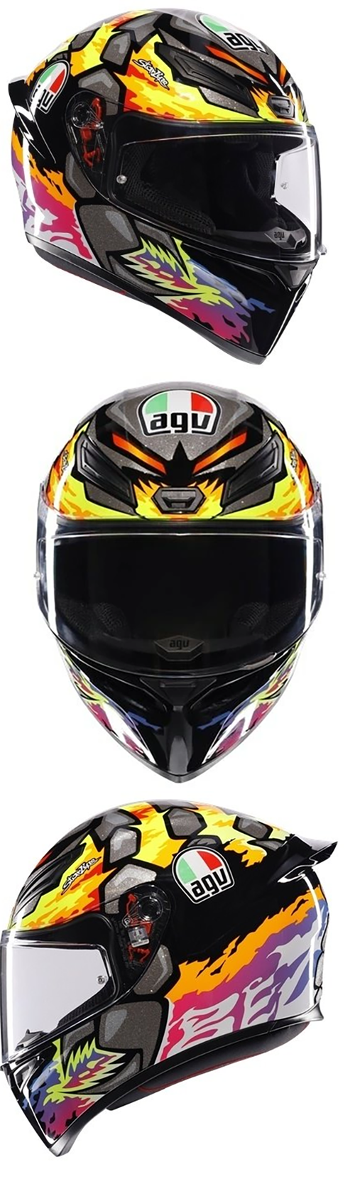 バイク フルフェース ヘルメット AGV K1 S JIST Asian Fit BEZZECCHI