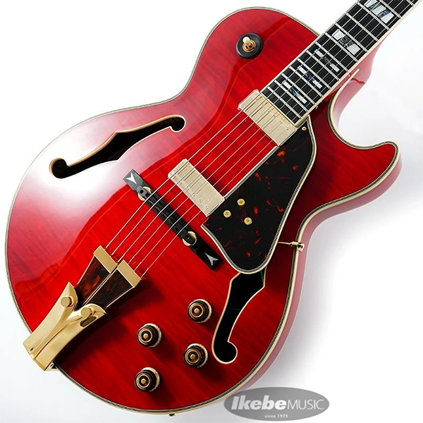 新品 エレキギター フルアコ アイバニーズ Ibanez GB10SEFM-SRR