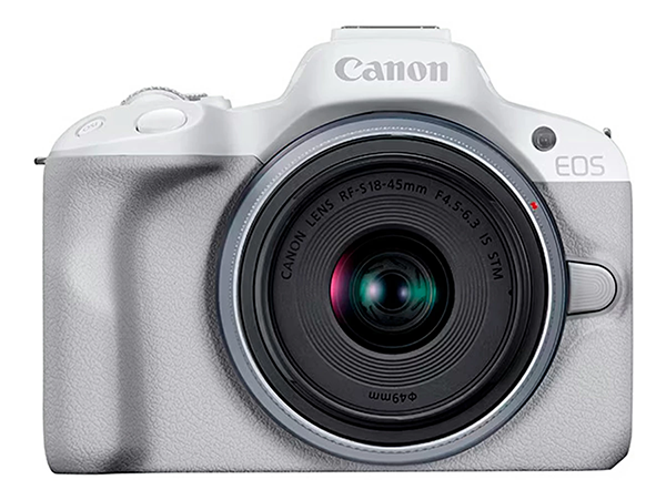 新品 ミラーレスカメラ キヤノン Canon EOS R50 18-45mm ホワイト