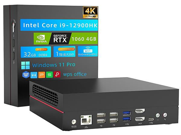 新品 ミニデスクトップパソコン PC VETESA NT17-321T 12世代 Core i9 Windows11