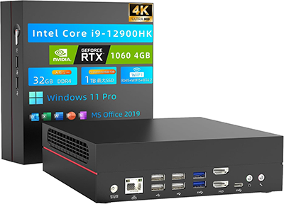 新品 ミニデスクトップパソコン PC VETESA NT17-321T 12世代 Core i9 Windows11