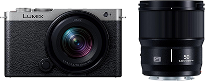 新品 ミラーレス一眼 カメラ Panasonic LUMIX S9 18-40mm 50mm