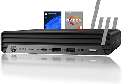 新品 ミニデスクトップパソコン PC HP Elite Mini 805 G8 AMD Ryzen5 Wi-fi6 Windows11