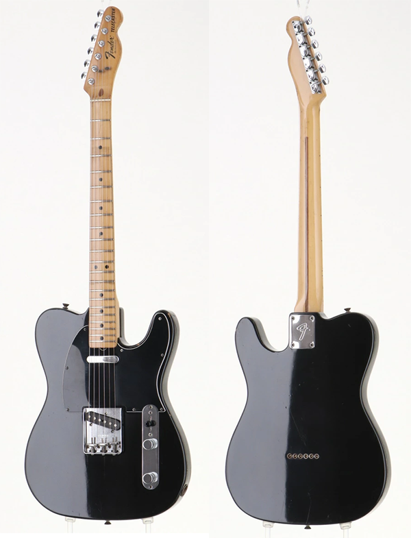 中古 エレキギター フェンダー テレキャスター Fender USA Telecaster Black 1980年製