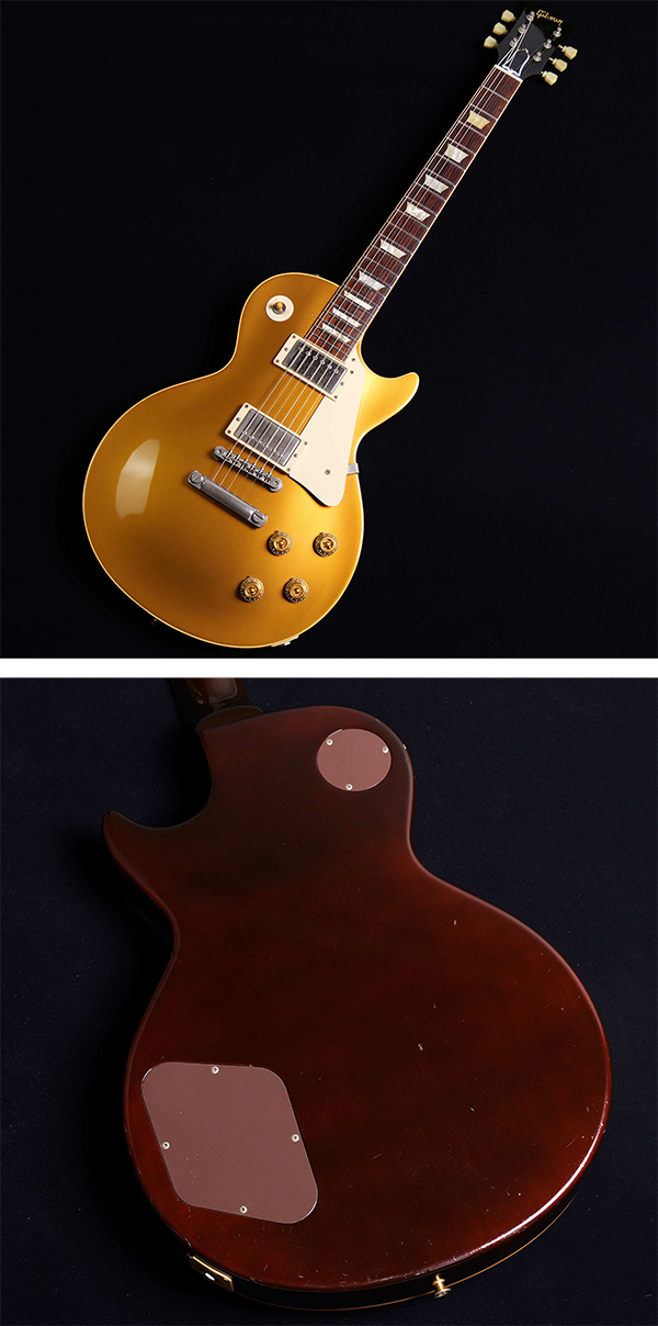 中古 エレキギター ギブソン レスポール Gibson Les Paul Standard Reissue Gold Top 2005年製
