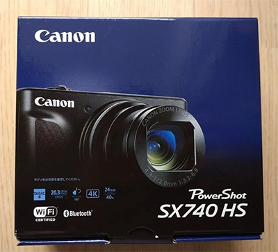 新品 コンパクトデジタルカメラ キヤノン Canon PowerShot SX740
