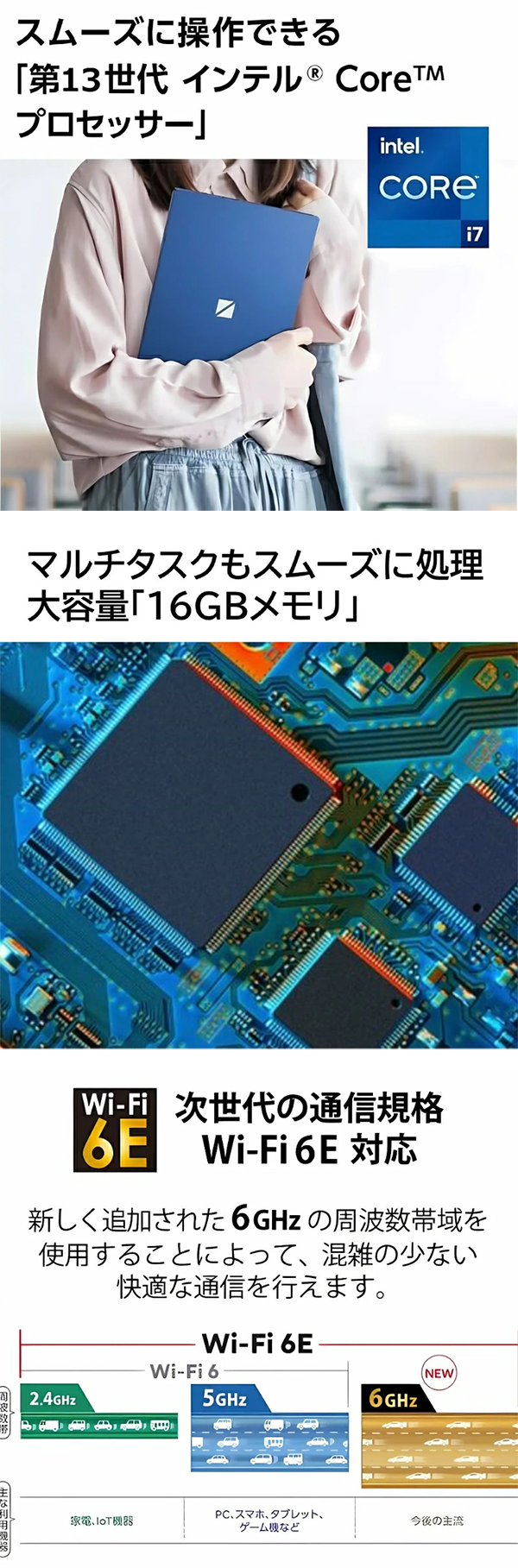 新品 ノートパソコン PC NEC LAVIE N13 13世代 Core i7 Wi-Fi6E Windows11 13.3型
