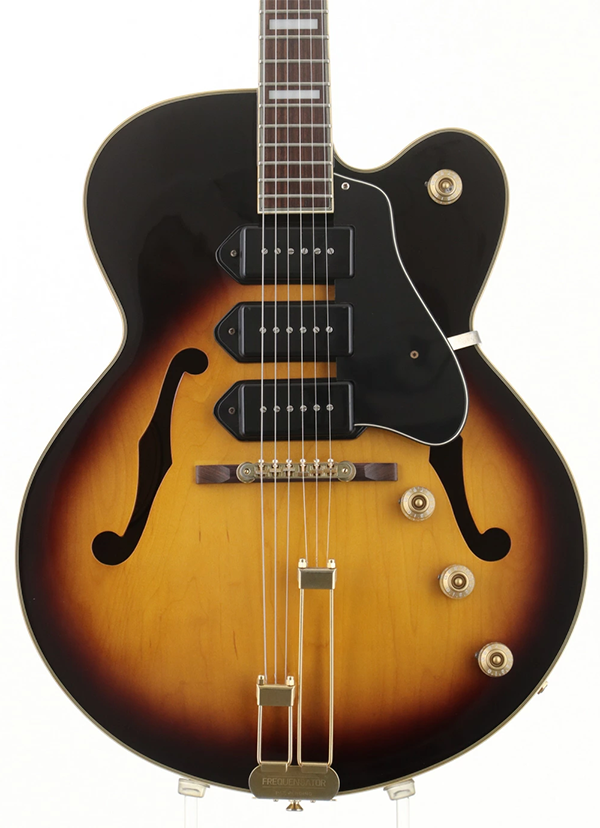 中古 エレキギター エピフォン Epiphone Zephyr Blues Deluxe 1999年製
