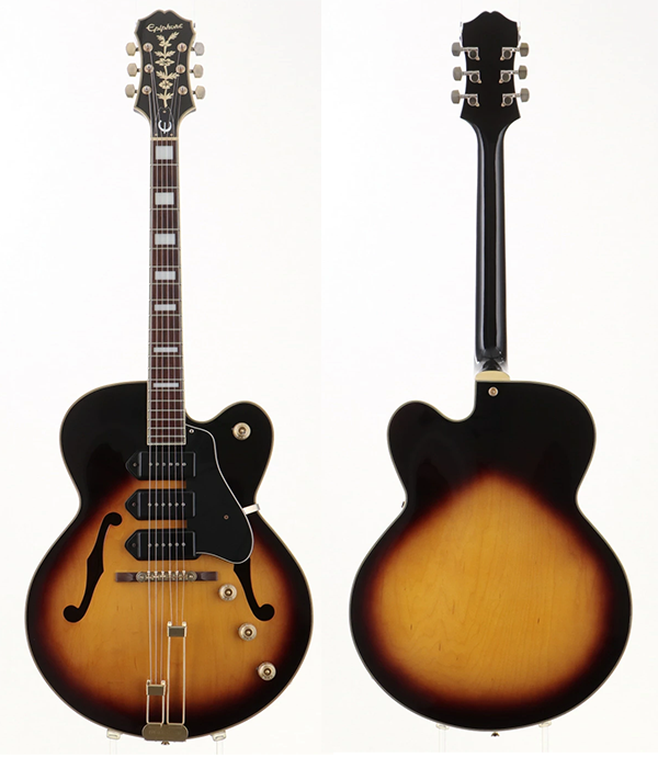 中古 エレキギター エピフォン Epiphone Zephyr Blues Deluxe 1999年製
