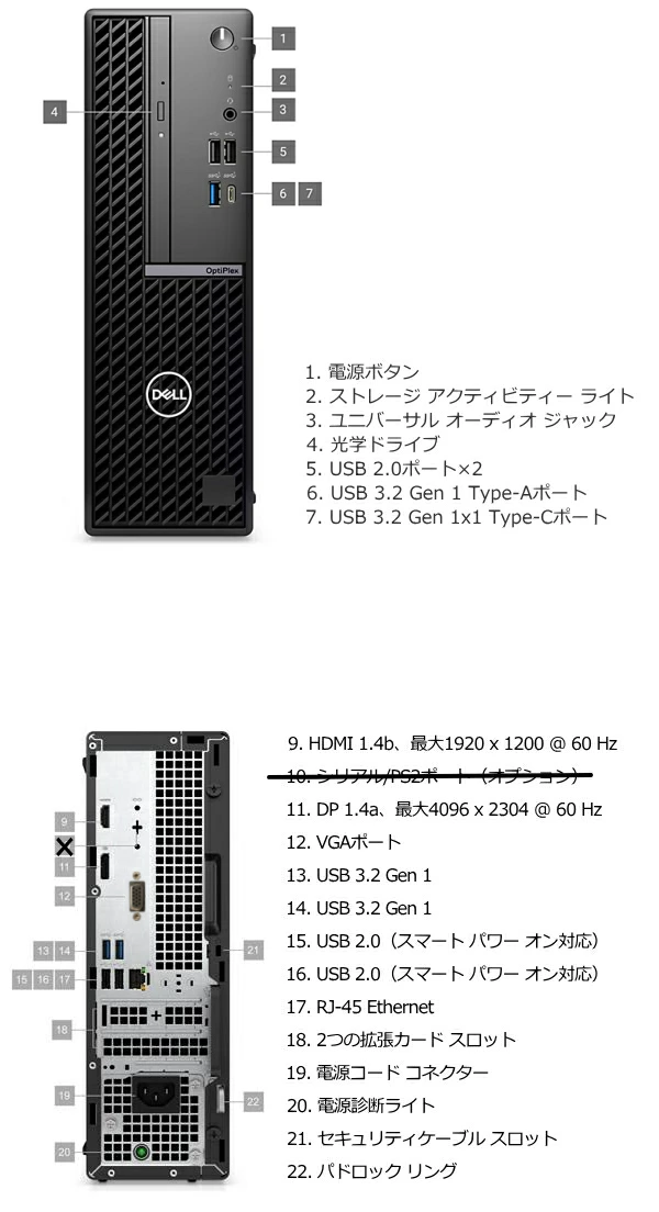 新品 デスクトップパソコン PC デル Dell OptiPlex 7020 SFF 12世代 Intel Core i5 Windows11
