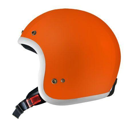 ジェット ヘルメット PythonJet2 パイソンジェット2 ゴッドブリンク  SOLID ORANGE-WHITE