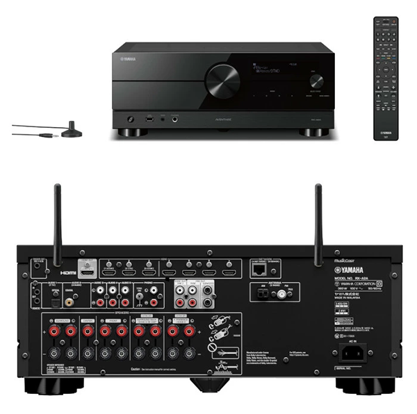 プリメインアンプ RX-A2A AVレシーバー ブラック YAMAHA ヤマハ
