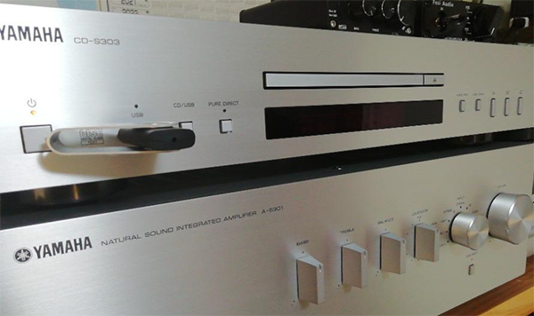 オーディオ CDプレーヤー CD-S303 シルバー YAMAHA ヤマハ
