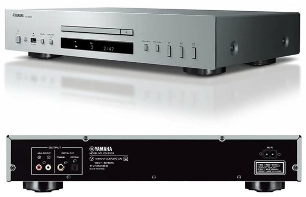 オーディオ CDプレーヤー CD-S303 シルバー YAMAHA ヤマハ
