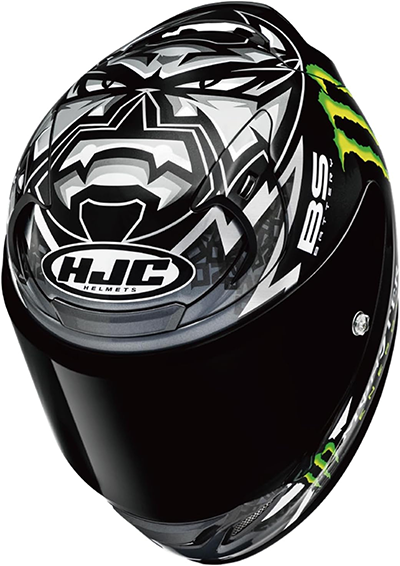 バイク,フルフェース,ヘルメット,クアルタラロ レプリカ,HJC,HJH256,RPHA12
