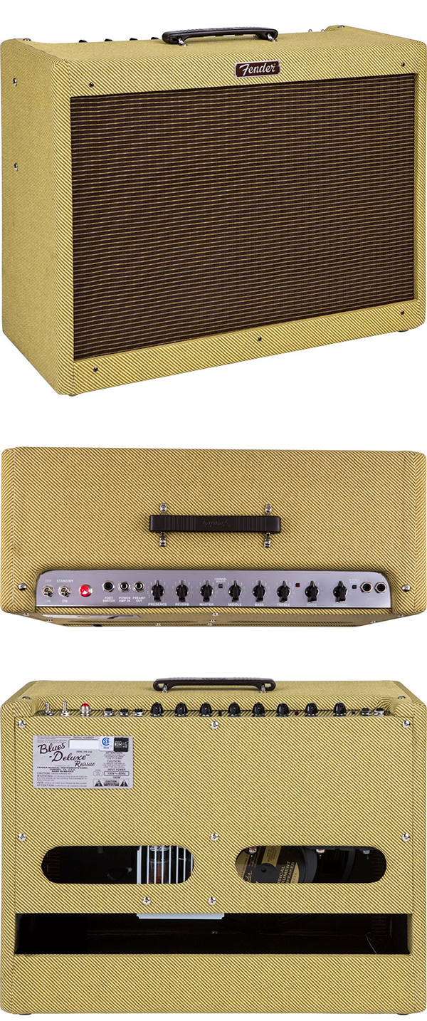 新品 ギターアンプ フェンダー Fender Blues Deluxe Reissue 真空管 40W
