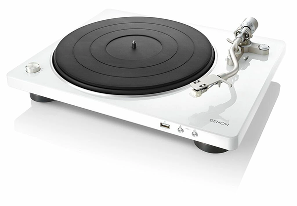 レコード プレーヤー DP-450USB ホワイト DENON デノン
