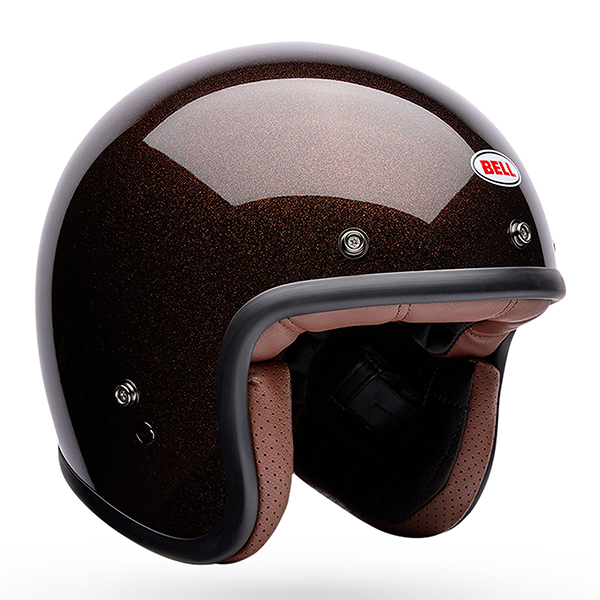 ジェット ヘルメット CUSTOM500 フレークルートビア BELL ベル
