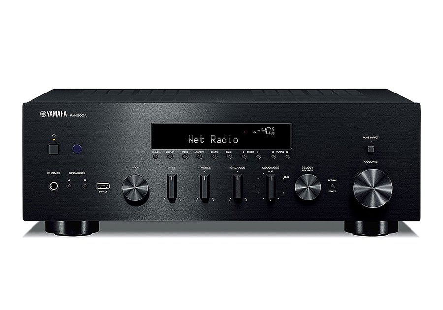 オーディオ プリメインアンプ ネットワークレシーバー YAMAHA R-N600A-B
