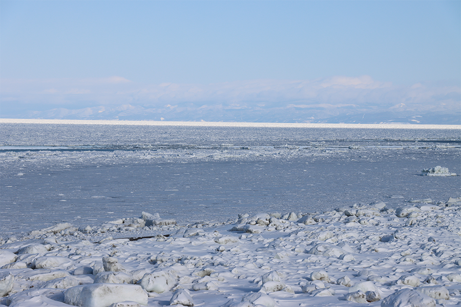 北海道・オホーツク 流氷接岸 浜小清水・フレトイ海岸【動画】（2024年2月5日）