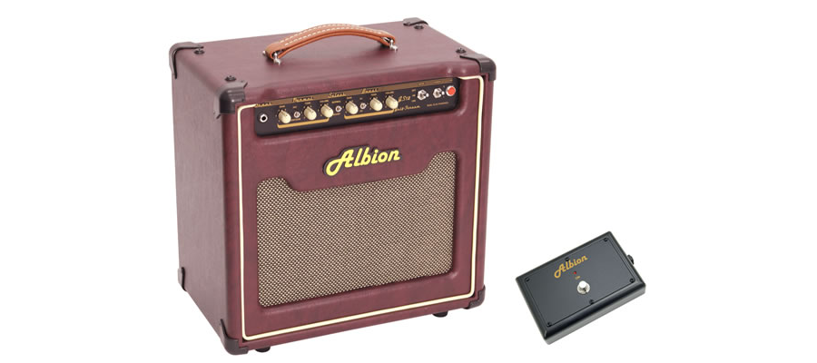 新品 エレキギター アンプ Albion GS-12C 4W/12W 真空管