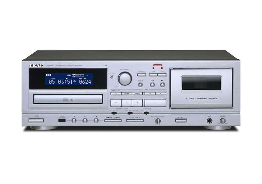 オーディオ カセットデッキ CDプレーヤー USBメモリーによる録音 TEAC AD-850-SE