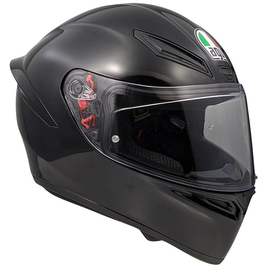 AGV フルフェースヘルメット K1 S JIST Asian Fit BLACK