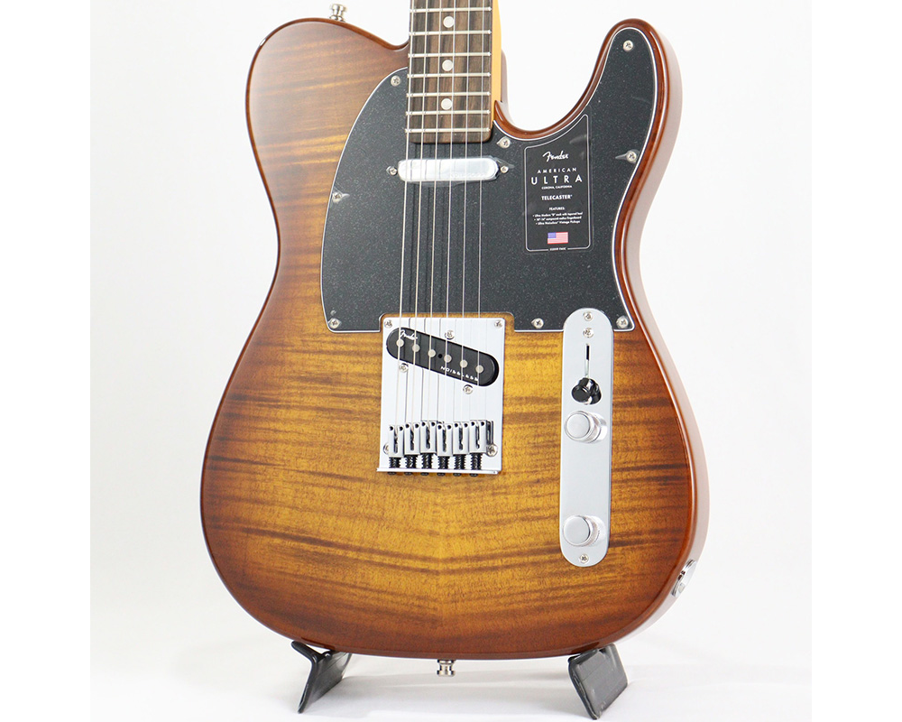 新品 エレキギター フェンダー テレキャスター Fender FSR Limited Edition American Ultra Telecaster Tiger's Eye