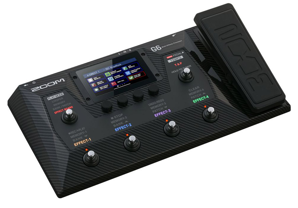 新品 エレキギター マルチエフェクター G6 ZOOM