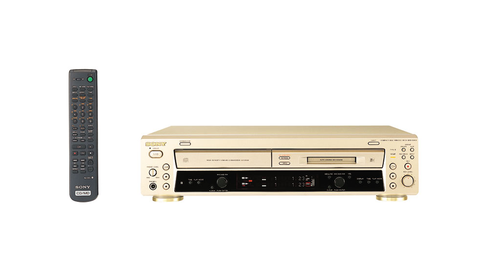 中古 オーディオ CDプレーヤー MDレコーダー MXD-D40 SONY