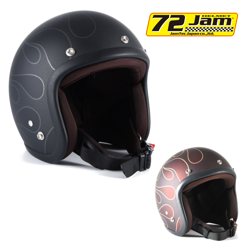 ジェットヘルメット JJシリーズ STEALTH 72JAM