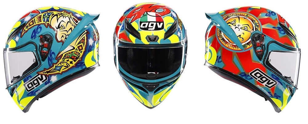 フルフェース ヘルメット AGV K1 JIST バレンティーノ・ロッシ 1999