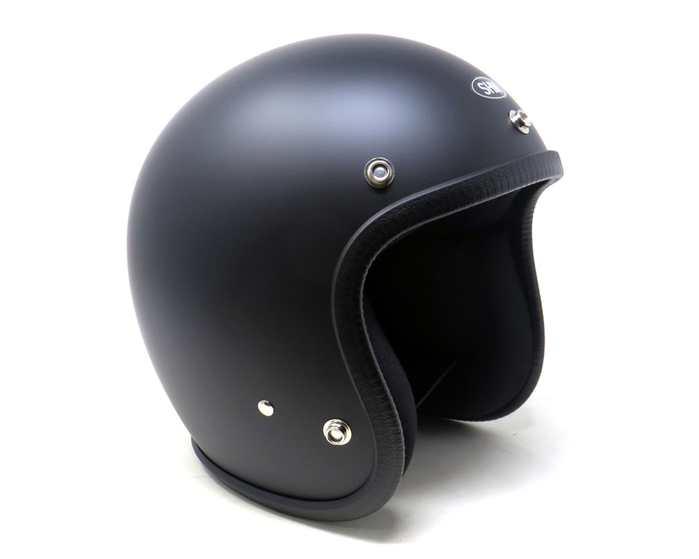 ジェット ヘルメット Lot-500 SHM マットブラック