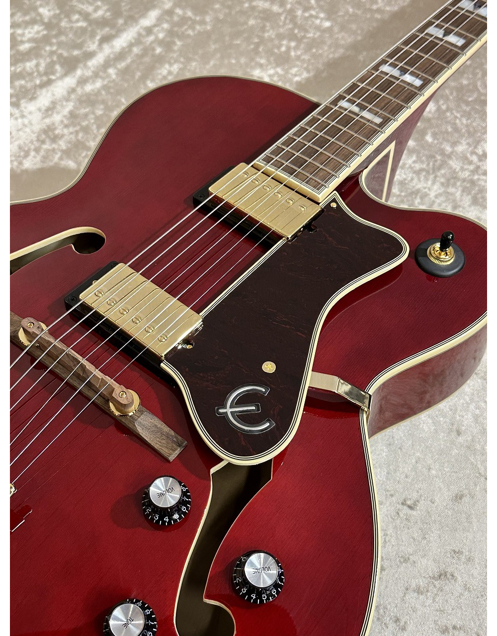 新品 エレキギター エピフン フルアコ Epiphone Broadway