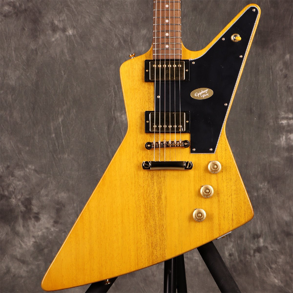 新品 エレキギター エピフォン Epiphone 1958 Korina Explorer
