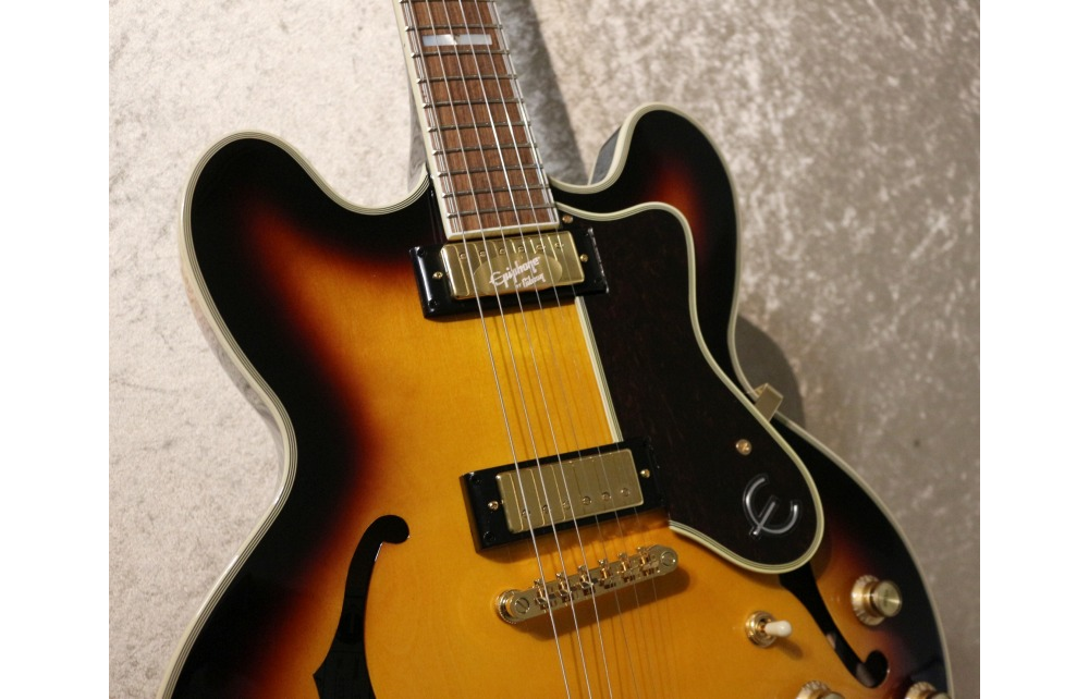 新品 エレキギター エピフォン セミアコ Epiphone Sheraton